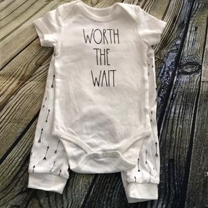 Rae Dunn Baby outfit